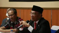 Menko PMK Muhadjir Effendy saat di Malang. (Zainul Arifin. Liputan6.com)