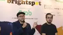 Founder brigthspot Anton Wirjono (kiri) dan Leo Theosabrata saat jumpa pers persiapan perhelatan Brightspot bertema Culture Festival di SCBD Jakarta, Kamis (26/10). Festival diadakan di PIK Avenue Ballroom 2-5 November 2017. (Liputan6.com/Angga Yuniar)