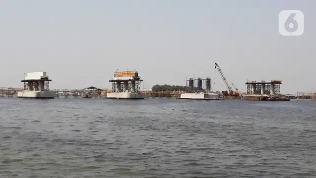 Pembangunan Jembatan Pulau C Reklamasi - Dadap