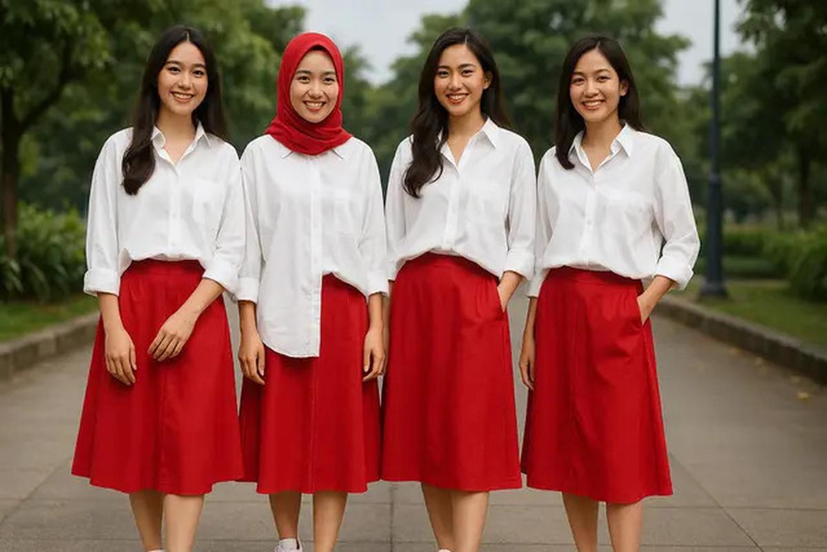 17 Model OOTD Merah Putih, Tampil Stylish dan Patriotik untuk Segala Acara