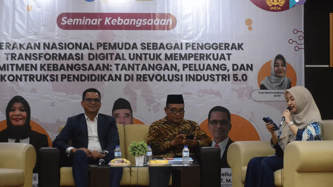 Seminar Kebangsaan di Kampus Universitas Negeri Surabaya (UNESA), Surabaya (Istimewa)