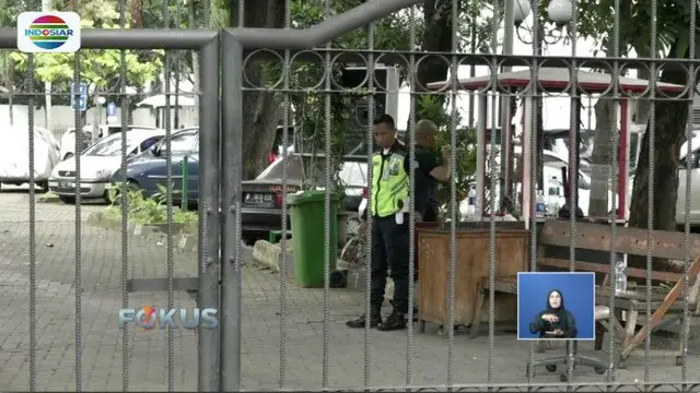 Pascaoperasi tangkap tangan Romy oleh KPK, Kantor Pusat PPP di Jakarta, tampak sepi dan hanya dijaga oleh petugas keamanan.