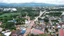 Banjir menerjang wilayah Chiang Mai dan Chiang Rai, Thailand menyusul dampak Topan Yagi. (Lillian SUWANRUMPHA/AFP)