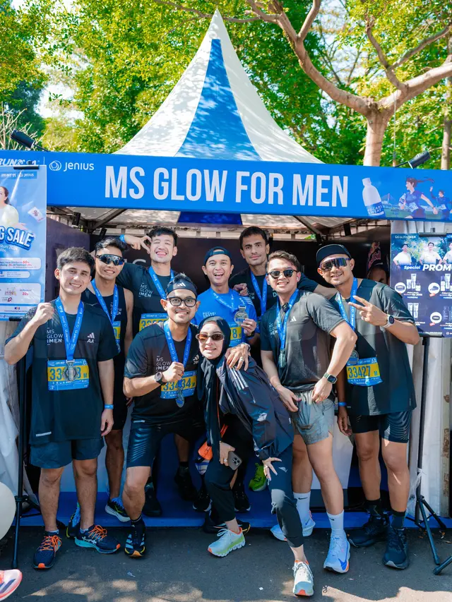 Tarra Budiman mengikuti ajang Pocari Sweat Run 2024 di Bandung, Jawa Barat, Juli 2024. (Foto: Dok. Tim J99 Corp.)
