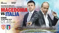 Susunan Pemain Macedonia Vs Italia: Ventura Rombak Pemain