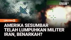 Komando Pusat Amerika Serikat (US Central Command) merilis rekaman terbaru yang memperlihatkan serangan ke sejumlah target militer di Iran dalam operasi yang masih berlangsung. Dalam pernyataannya, militer AS menyebut pihaknya terus menargetkan dan m...