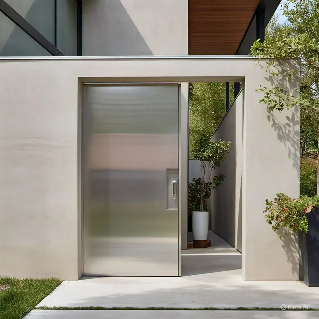 Model pintu dan jendela rumah bagian depan (Images by Meta AI)