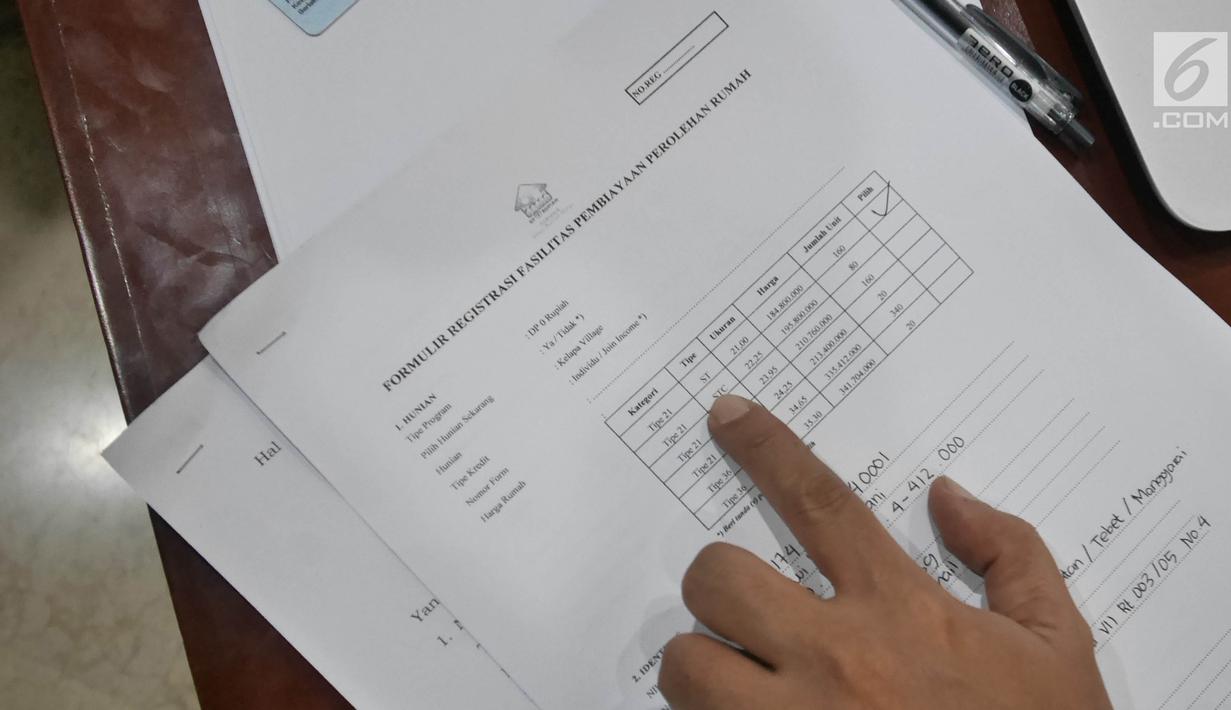 FOTO: Hari Pertama, Pendaftaran Rumah DP 0 Rupiah Masih ...