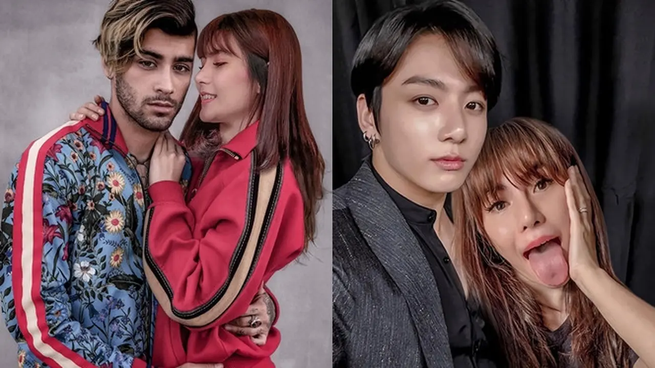 7 Editan Foto ala Angela Lee dengan Artis Ternama Ini Bikin Geleng Kepala