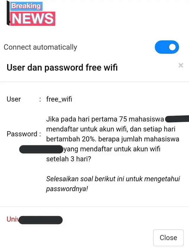 9 Password Wifi Anak IPA Ini Pakai Rumus, Bikin Mikir Keras