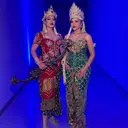 Raisa dan Yura Yunita di Pagelaran Sabang Marauke, Bagikan Foto Bareng