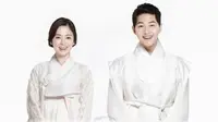 Song Joong Ki dan Song Hye Kyo (HelloKpop)