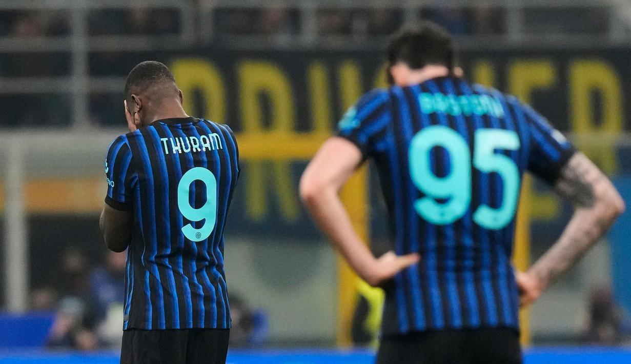 Langkah Inter Milan di Liga Champions terhenti setelah dikalahkan Bodo Glimt dalam laga leg 2 play off pada Selasa (24/02/2026) waktu setempat. (AP Photo/Luca Bruno)