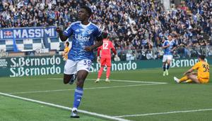 Como tampil impresif dan pesta gol atas tim tamu Pisa 5-0 dalam lanjutan Serie A Liga Italia, Minggu (22/3/2026). (Antonio Saia/LaPresse via AP)