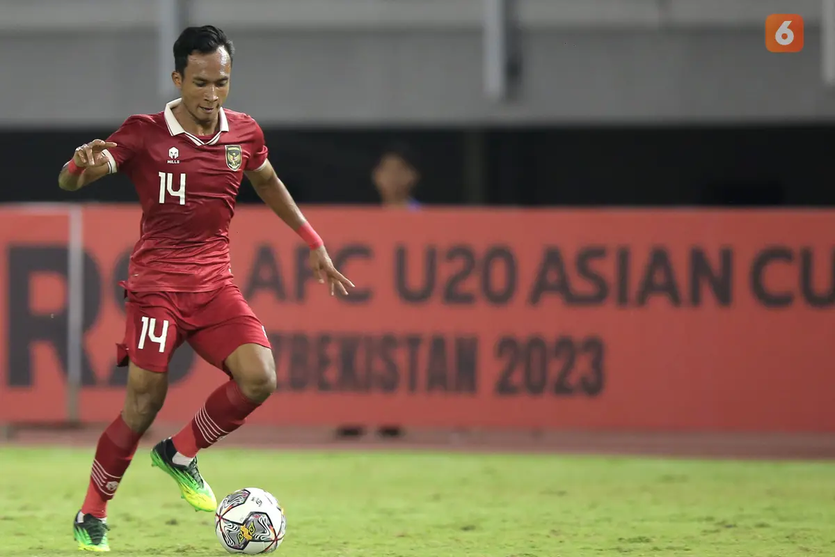Pemain Timnas Indonesia U-20 Robi Darwis