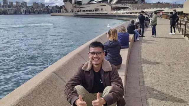 Rudi Wicaksana, peserta Working Holiday Visa (WHV) yang dijalankan oleh Direktorat Jenderal Imigrasi Kementerian Hukum dan HAM. (Foto: instagram @mudakelilingdunia)