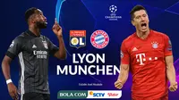 Liga Champions - Olympique Lyon Vs Bayern Munchen - Head to Head (Bola.com/Adreanus Titus)