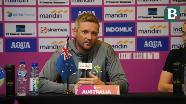 Pelatih Timnas Australia Putri U-16, Michael Cooper.