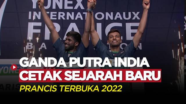Berita video Satwiksairaj Rankirredy / Chirag Shetty Jadi Juara di Prancis Terbuka 2022