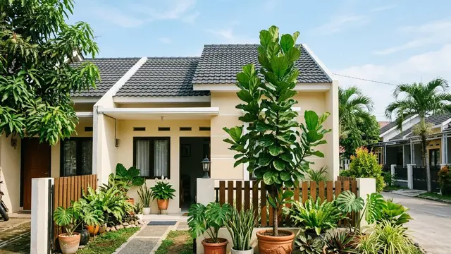Ide Taman Kecil Murah Meriah untuk Rumah Subsidi