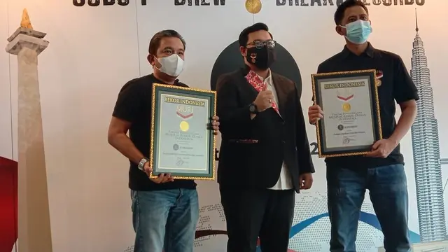 Sudo Brew Raih 2 Rekor MURI