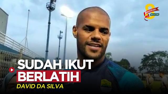 Berita video David da Silva sudah gabung latihan Persib Bandung pada Rabu (7/6/2023).