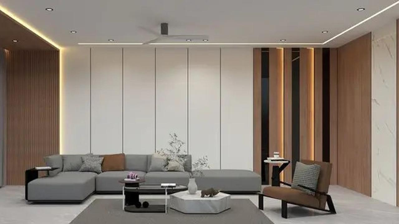 Desain Plafon Gypsum Minimalis Mewah untuk Rumah Modern