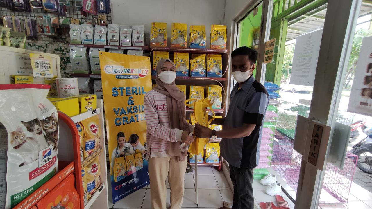Rayakan Ulang Tahun Ketiga, Cleo Bagikan Vaksin dan Sterilisasi Kucing Gratis