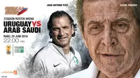 Uruguay vs Arab Saudi (Liputan6.com/Abdillah)