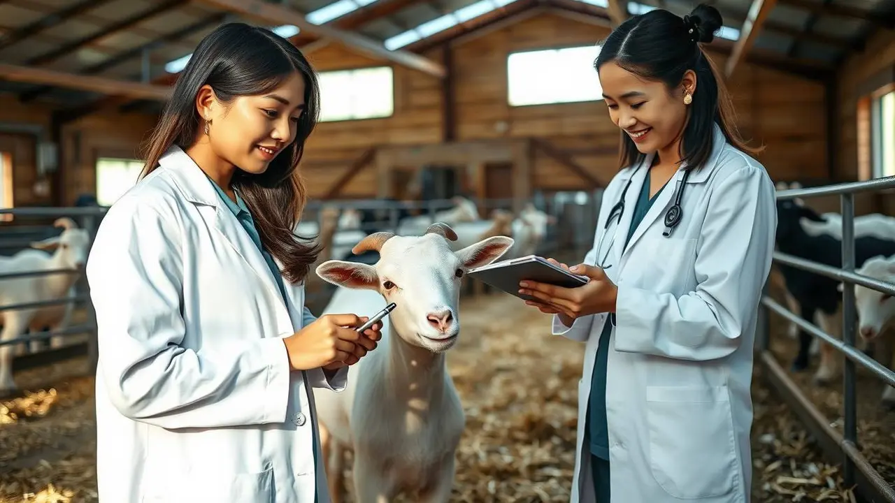 ciri ciri kambing birahi