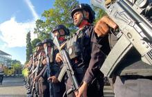 Sangar, Perwira Brimob Polri Ini Orang Luar Negeri, Tapi Darahnya Merah Putih