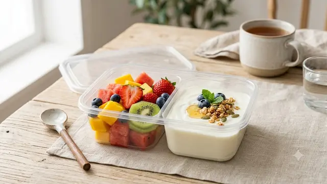 Paket Buah dan Yogurt