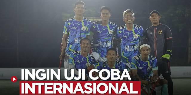 VIDEO: Timnas Sepak Bola Amputasi Indonesia Berharap Bisa Hadapi Polandia dan Jepang Jelang Piala Dunia