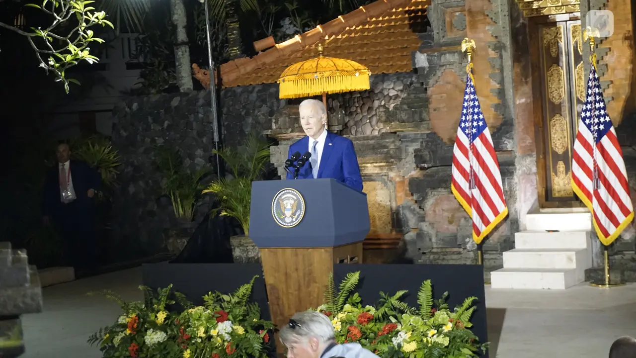 Presiden Amerika Serikat berjanji bahwa tidak akan ada Perang Dingin baru yang akan tercipta di masa depan (Liputan6.com/Teddy Tri Setio Berty)