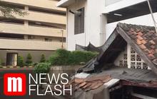 VIDEO: Penampakan Rumah Usang di Halaman Apartemen Thamrin Residence