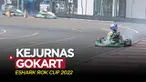 Berita video highlights Kejurnas gokart bertajuk Eshark Rok Cup 2022 putaran 2 yang digelar di Sentul, Bogor, Minggu (20/3/2022).