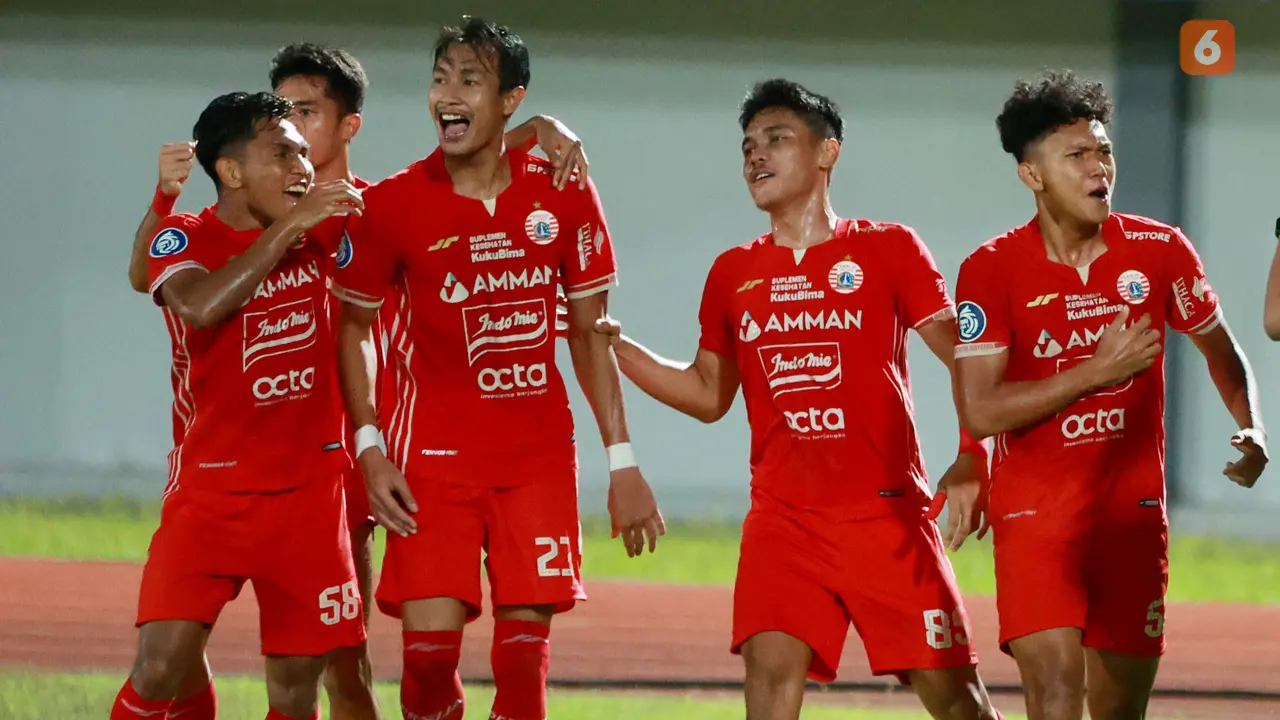 Foto: Menang Dramatis atas Dewa United, Persija Salip Persib di Klasemen BRI Liga 1 2022 / 2023
