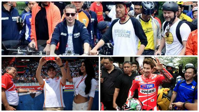 Pebalap MotoGP yang Pernah Mengunjungi Indonesia 