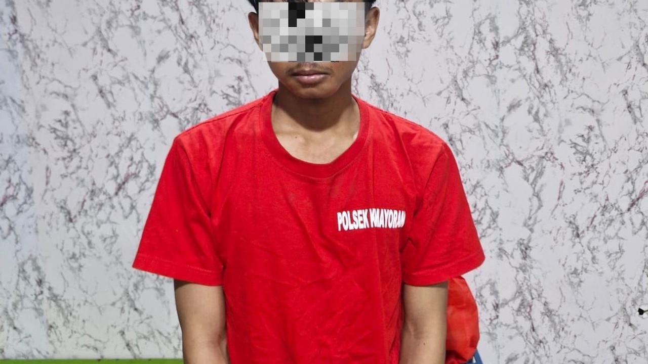 pencuri kawasaki ninja ditangkap warga