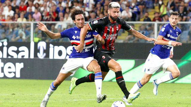 10 Pemain AC Milan Taklukkan Sampdoria
