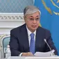Presiden Kazakhstan Kassym-Jomart Tokayev. Dok: Twitter @TokayevKZ