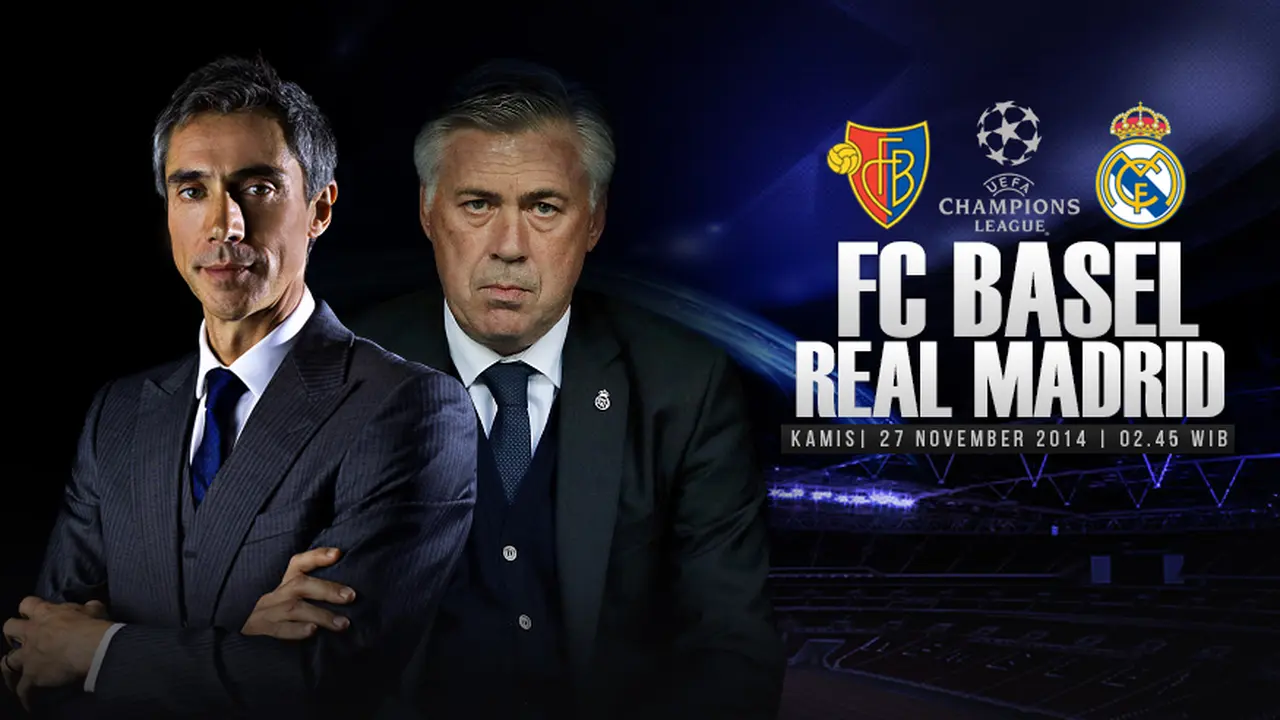 Prediksi FC Basel Vs Real Madrid (Pelatih)