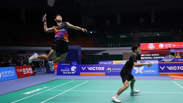 Raymond Indra/Nikolaus Joaquin - Korea Masters 2025 - Bulu Tangkis