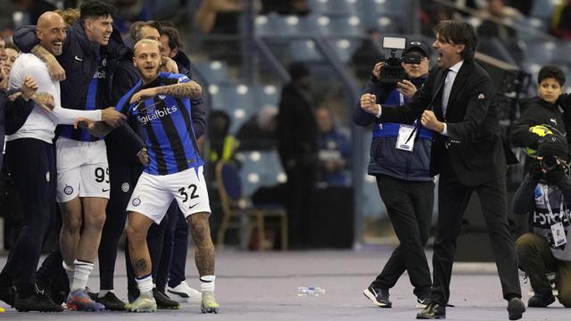 Foto: Inter Milan Juara, Simone Inzaghi Tegaskan Dirinya Sebagai Pelatih Jagonya Piala Super Italia