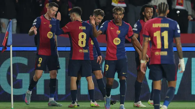 Menjamu Dortmund, Barcelona Berpesta Gol