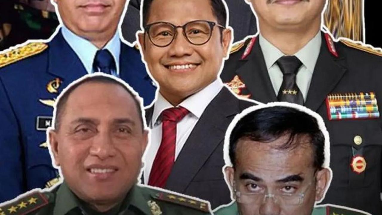17 Purnawirawan Jenderal TNI Dukung AMIN