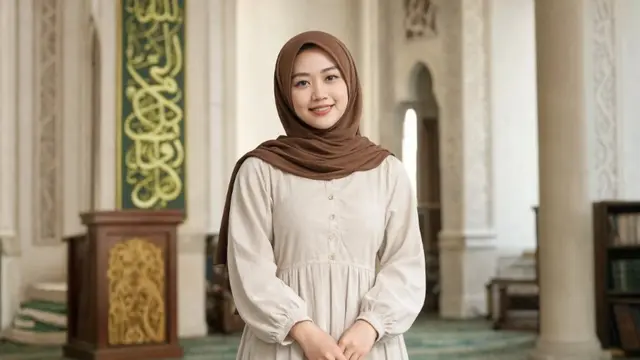 Ide Padu Padan Gamis untuk Pengajian Maulid Nabi 2026 (AI Generated)