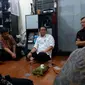 Menteri Komunikasi dan Informatika, Rudiantara, saat diskusi tentang open BTS di Basecamp Internet Sehat, di Tebet, Jakarta Selatan, Kamis (7/1/2016). (M Wahyu Hidayat/Liputan6.com)