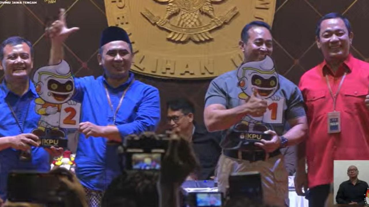 Survei Poltracking di Pilkada Jateng: Gen Z dan Millenial Cenderung Pilih Luthfi-Taj Yasin Ketimbang Andika-Hendi