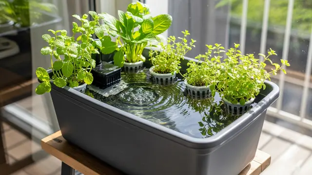 Inspirasi Kebun Herbal Minimalis (AI)